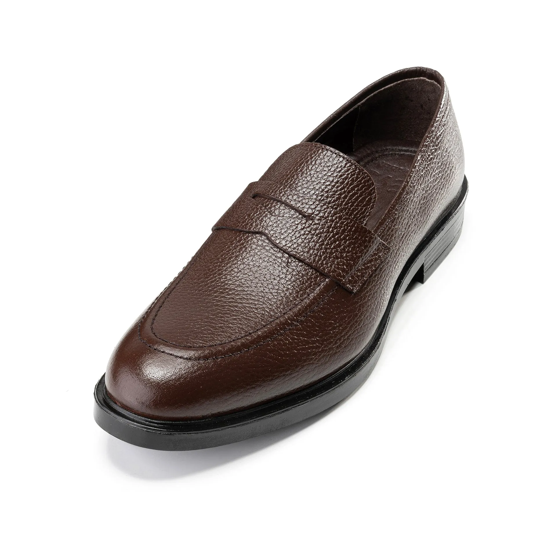 Perry leather penny loafers | Brown
