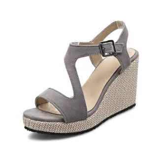 Platform Buckle Strap High Heels
