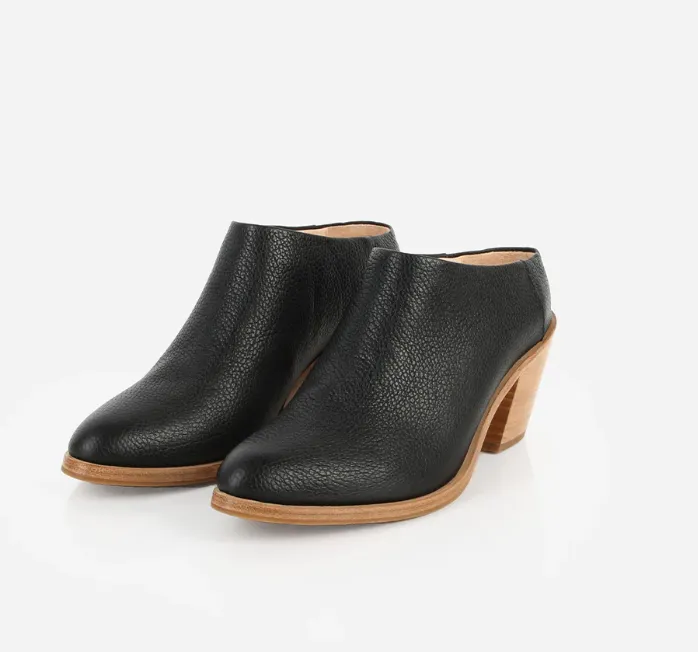 Poppy Barley HEELED MULE
