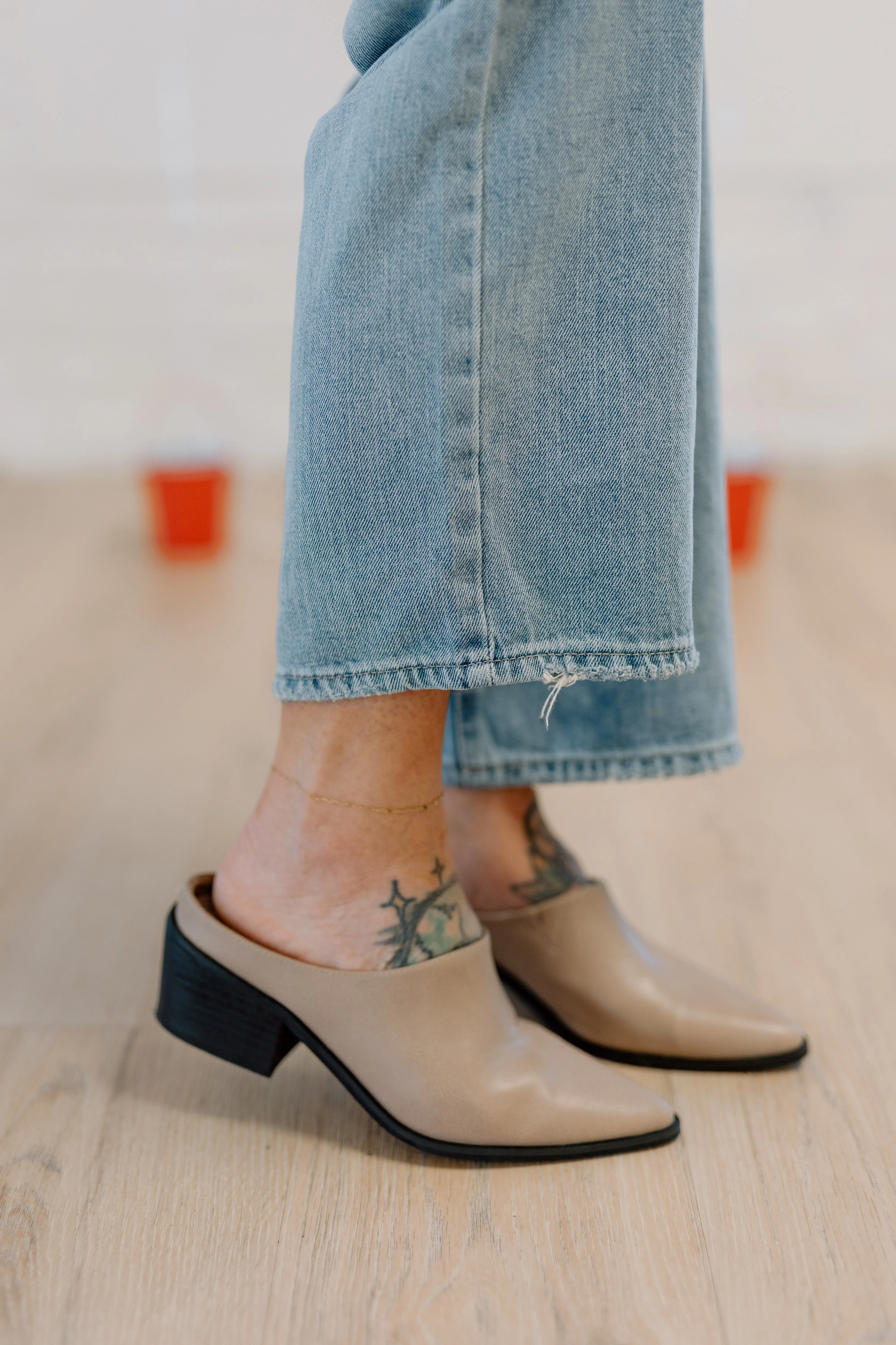 Regina Pointed Mule