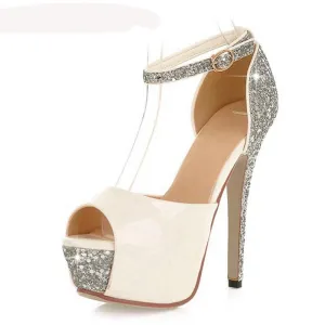 Sexy High Heels Platform Pumps Muber