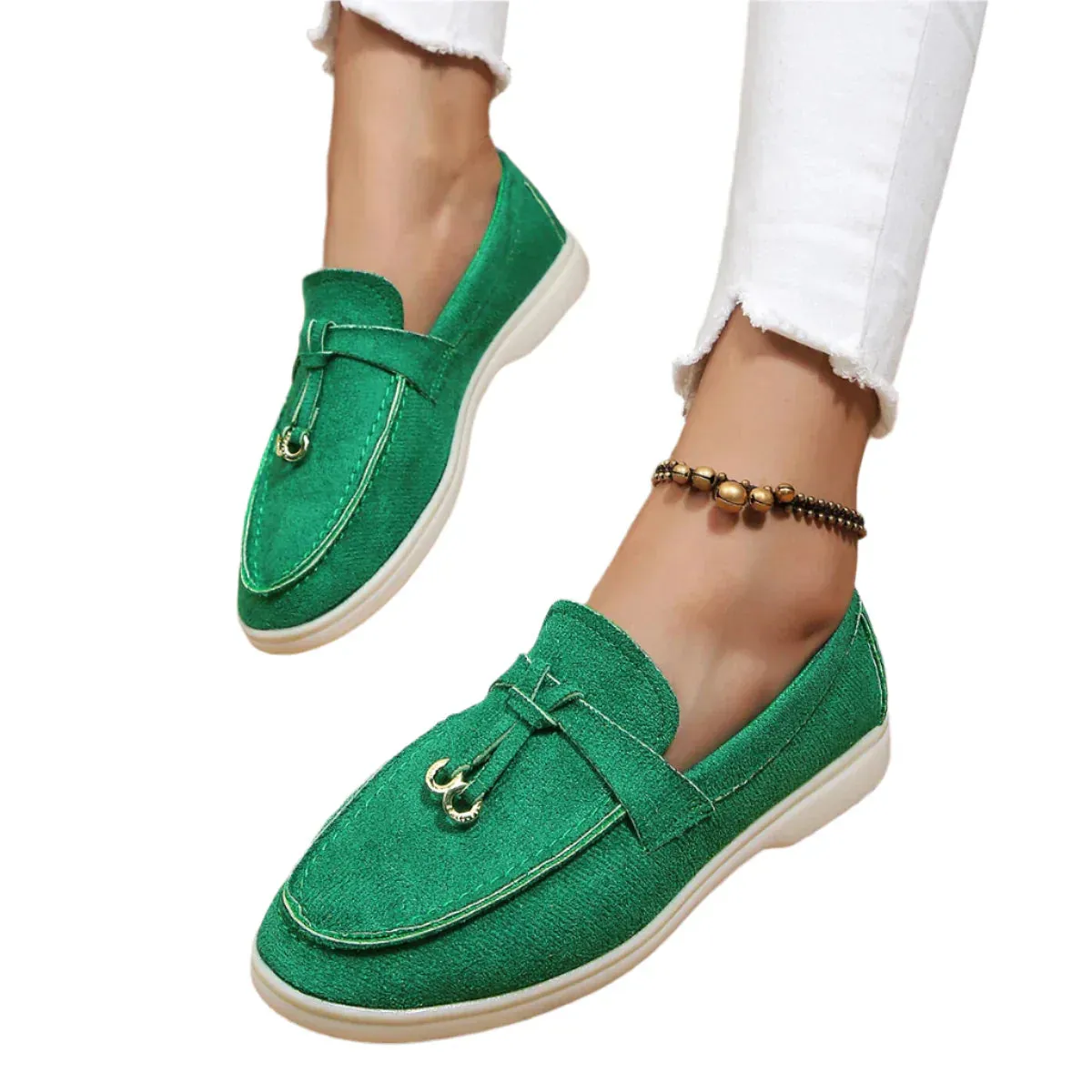 Sharon - Classic Tassel Loafers for Women