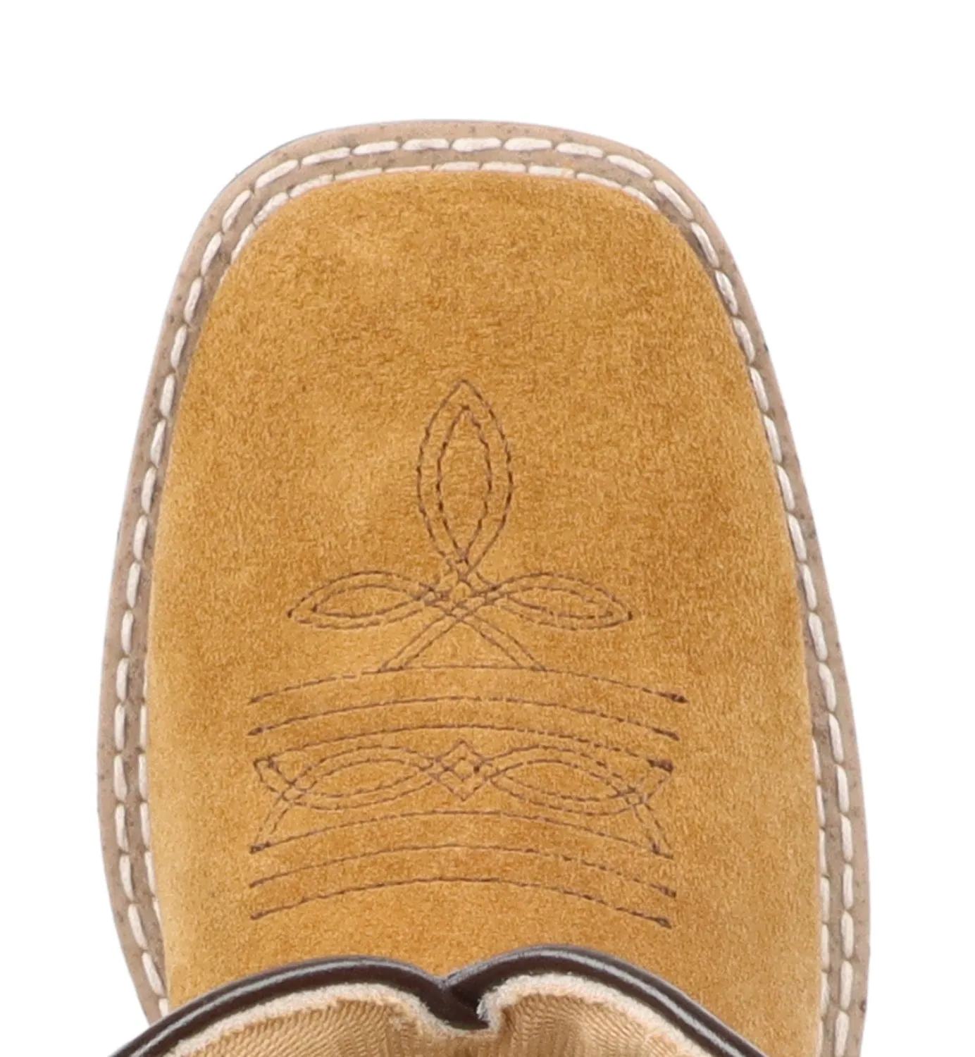 Smoky Mountain Boots Kids Unisex Tex Tan/Blue Leather Cowboy Boots