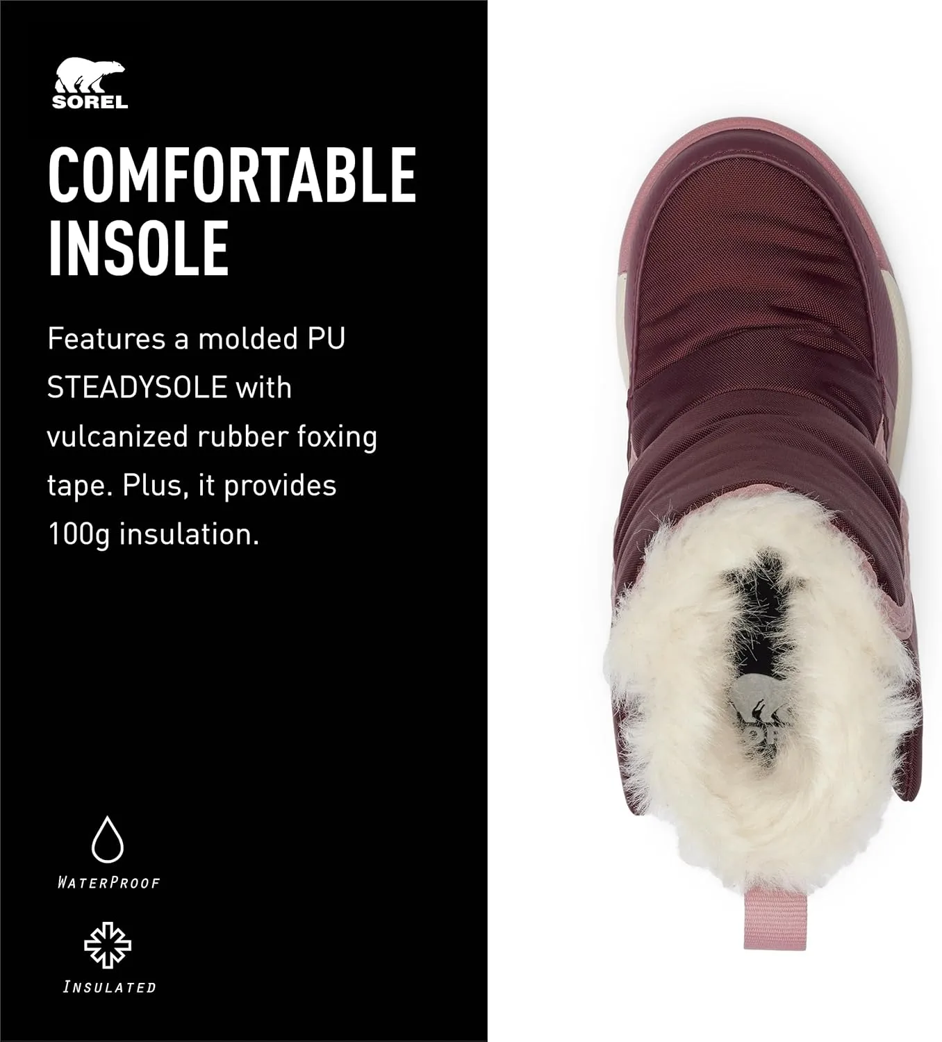 SOREL Toddler's Whitney ll Plus Waterproof Bootie