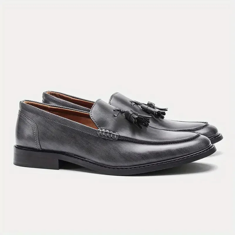 Sorrento Genuine Leather Tassel Loafers