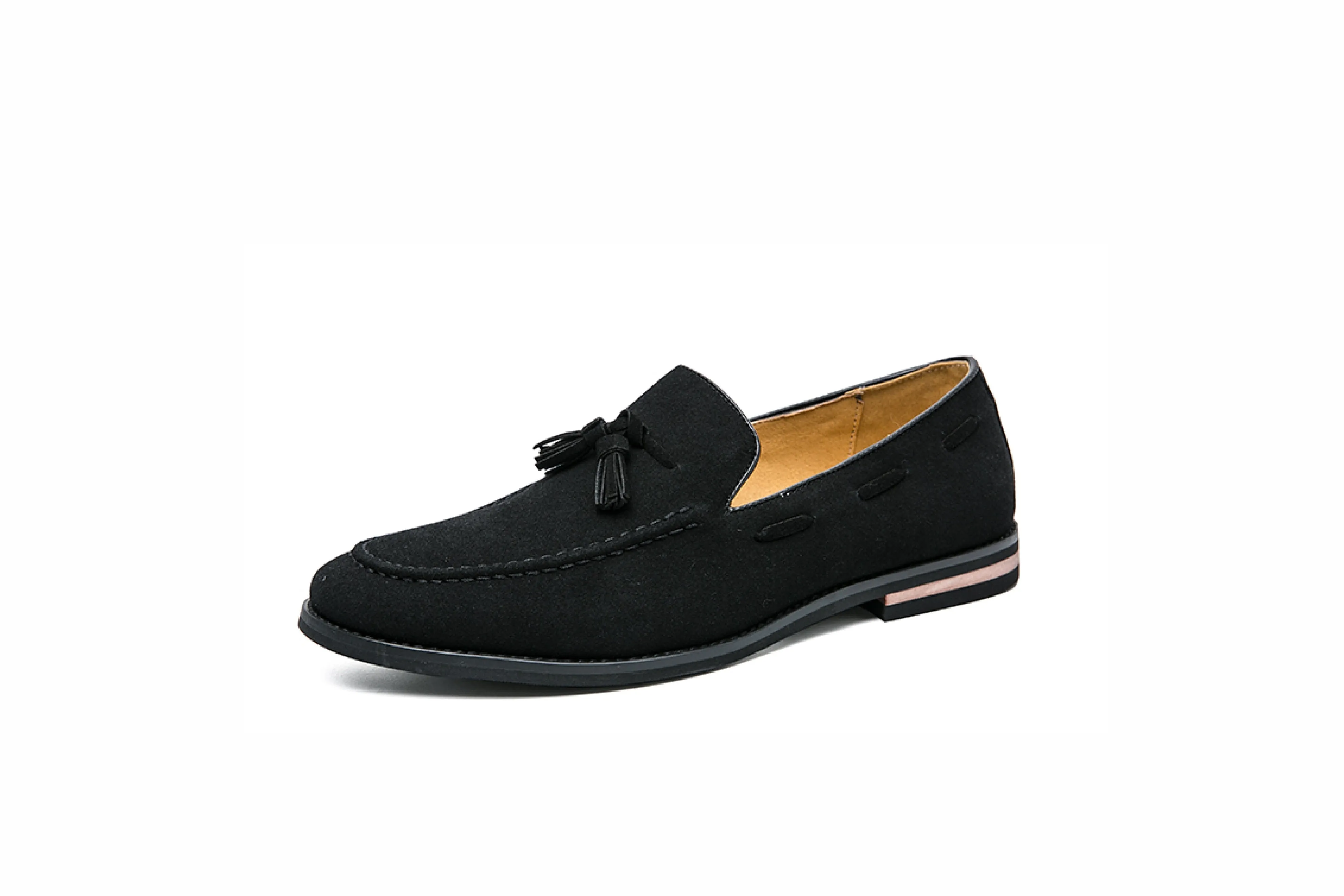 Suede Tassel Slip-On Casual Loafers
