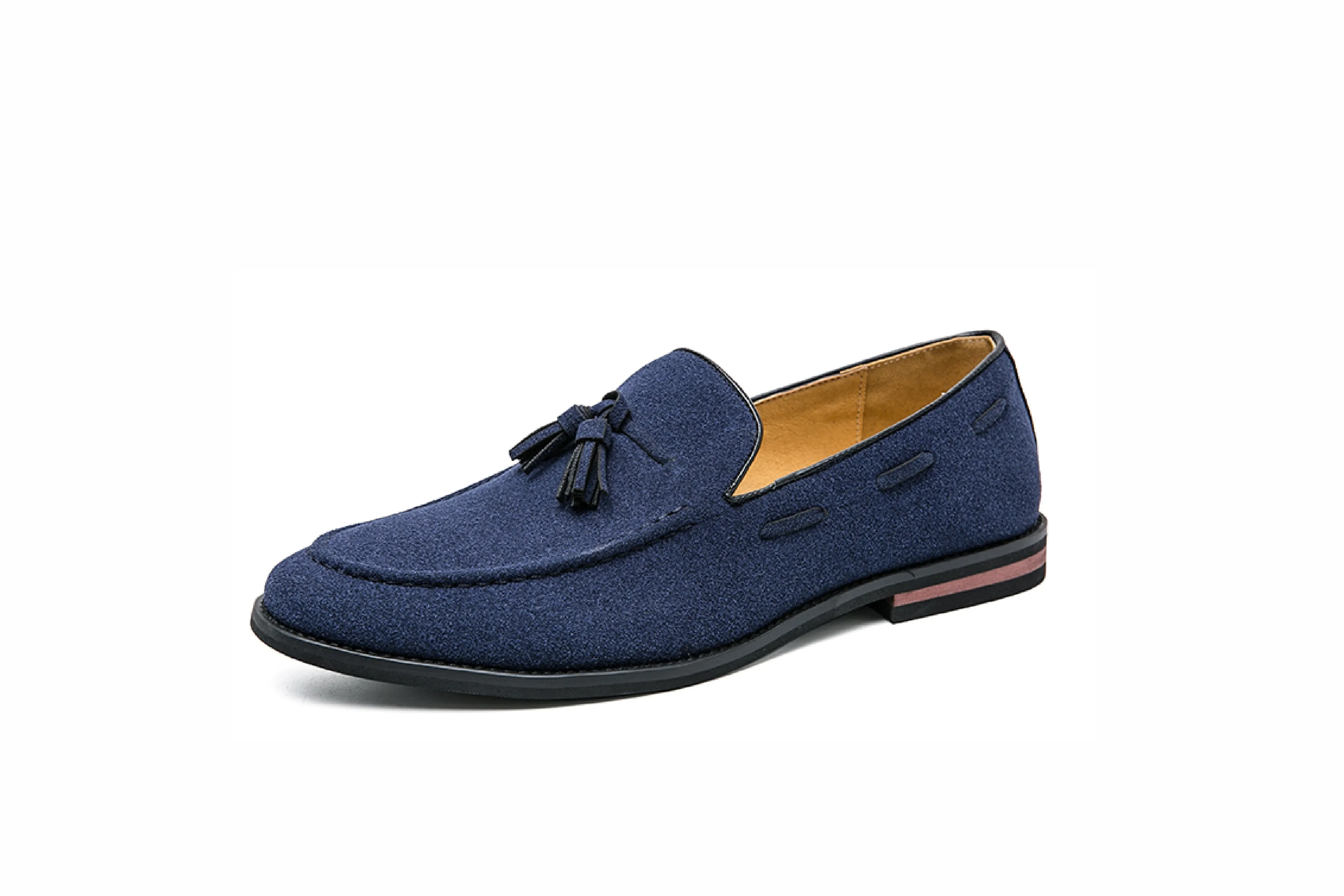 Suede Tassel Slip-On Casual Loafers