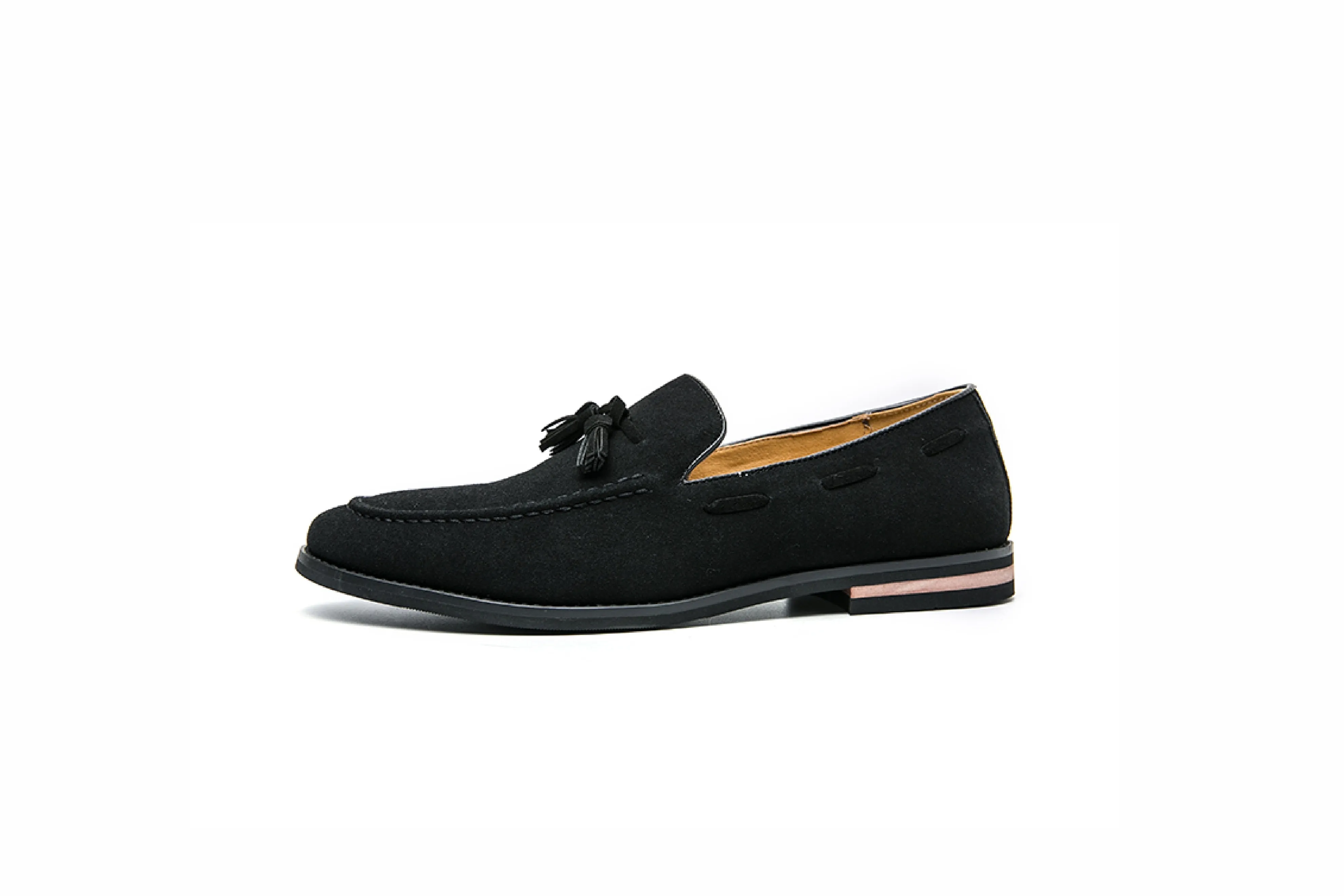 Suede Tassel Slip-On Casual Loafers