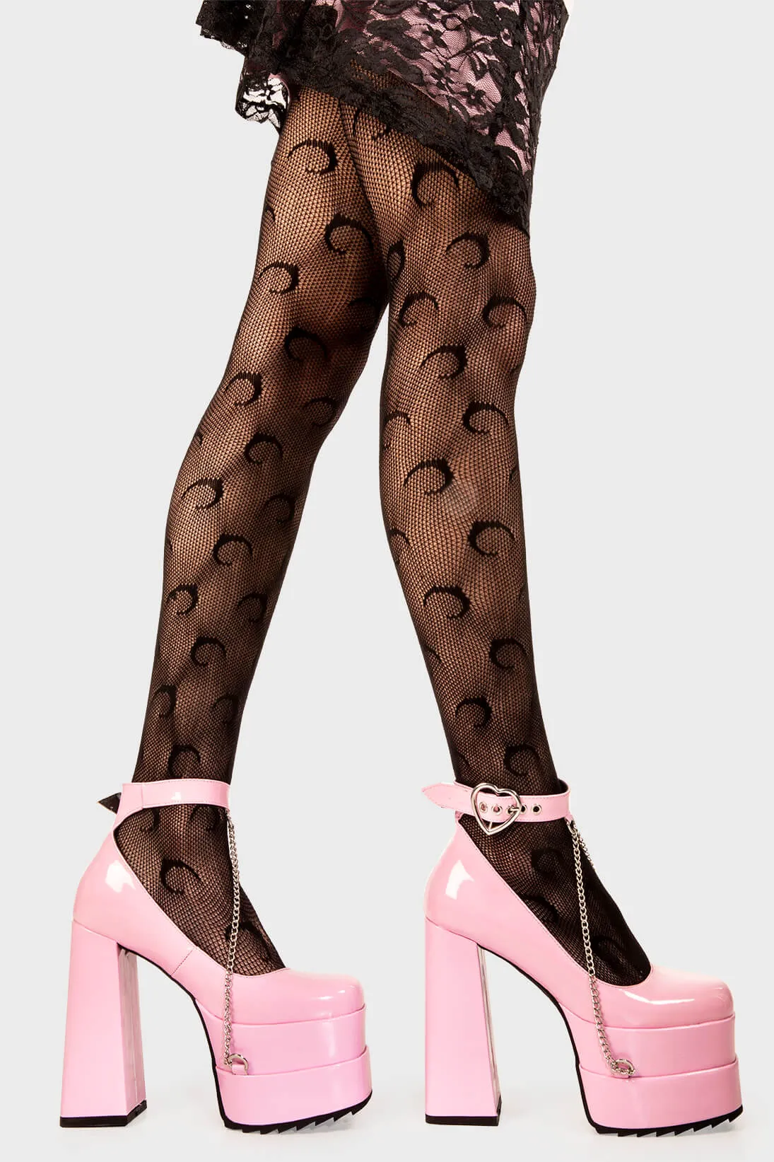 Sweetheart Platform Heels