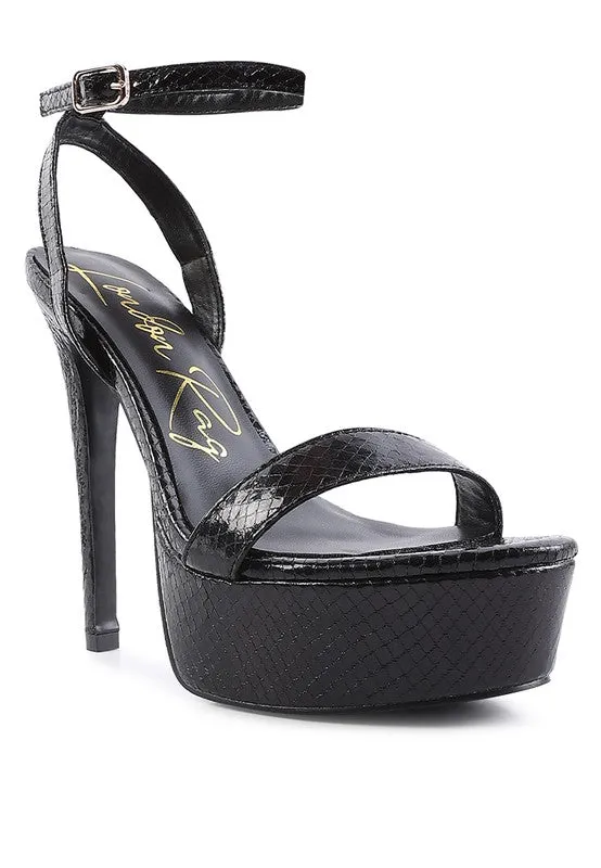 Sweetheart Platform Sandals