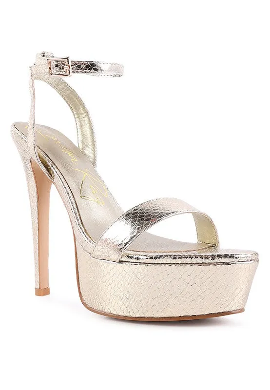 Sweetheart Platform Sandals