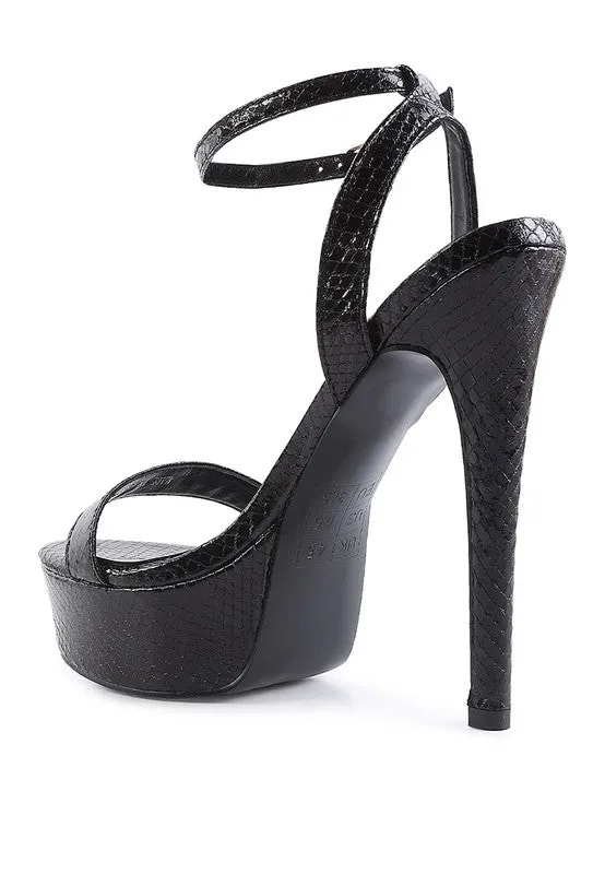 Sweetheart Platform Sandals
