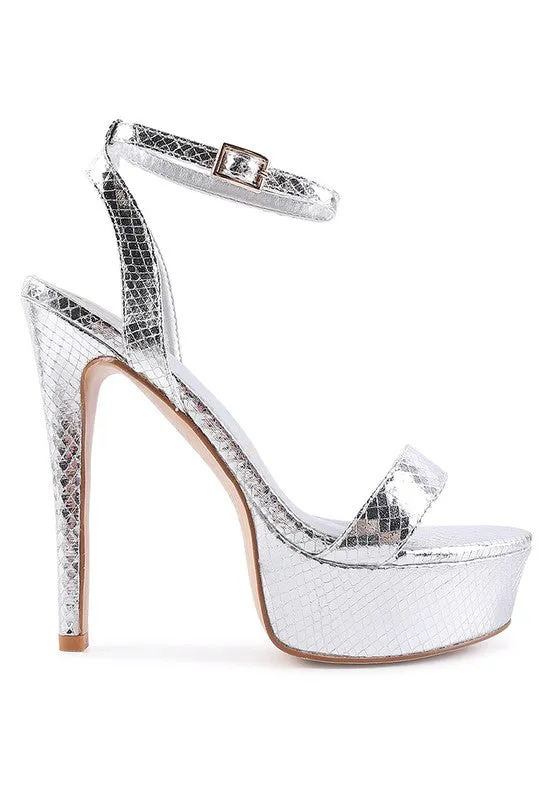 Sweetheart Platform Sandals
