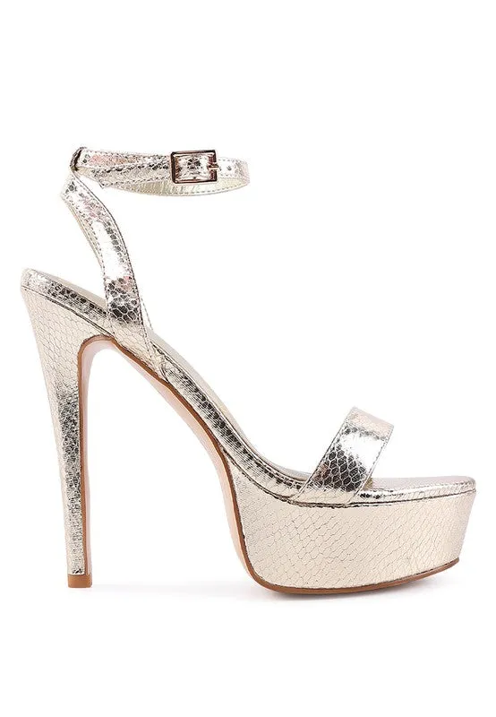 Sweetheart Platform Sandals