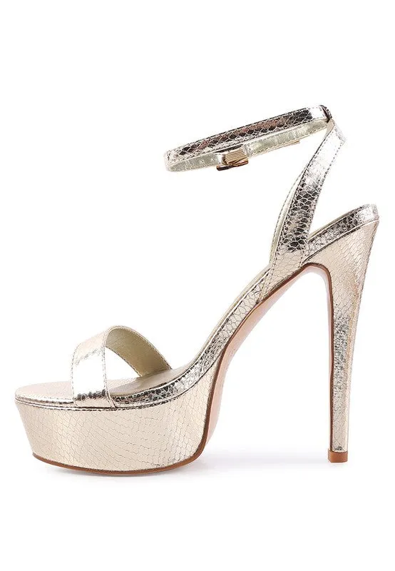 Sweetheart Platform Sandals