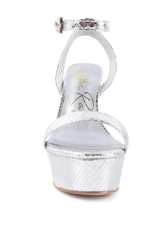 Sweetheart Platform Sandals