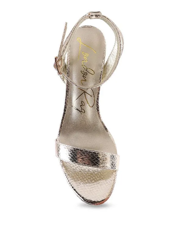 Sweetheart Platform Sandals