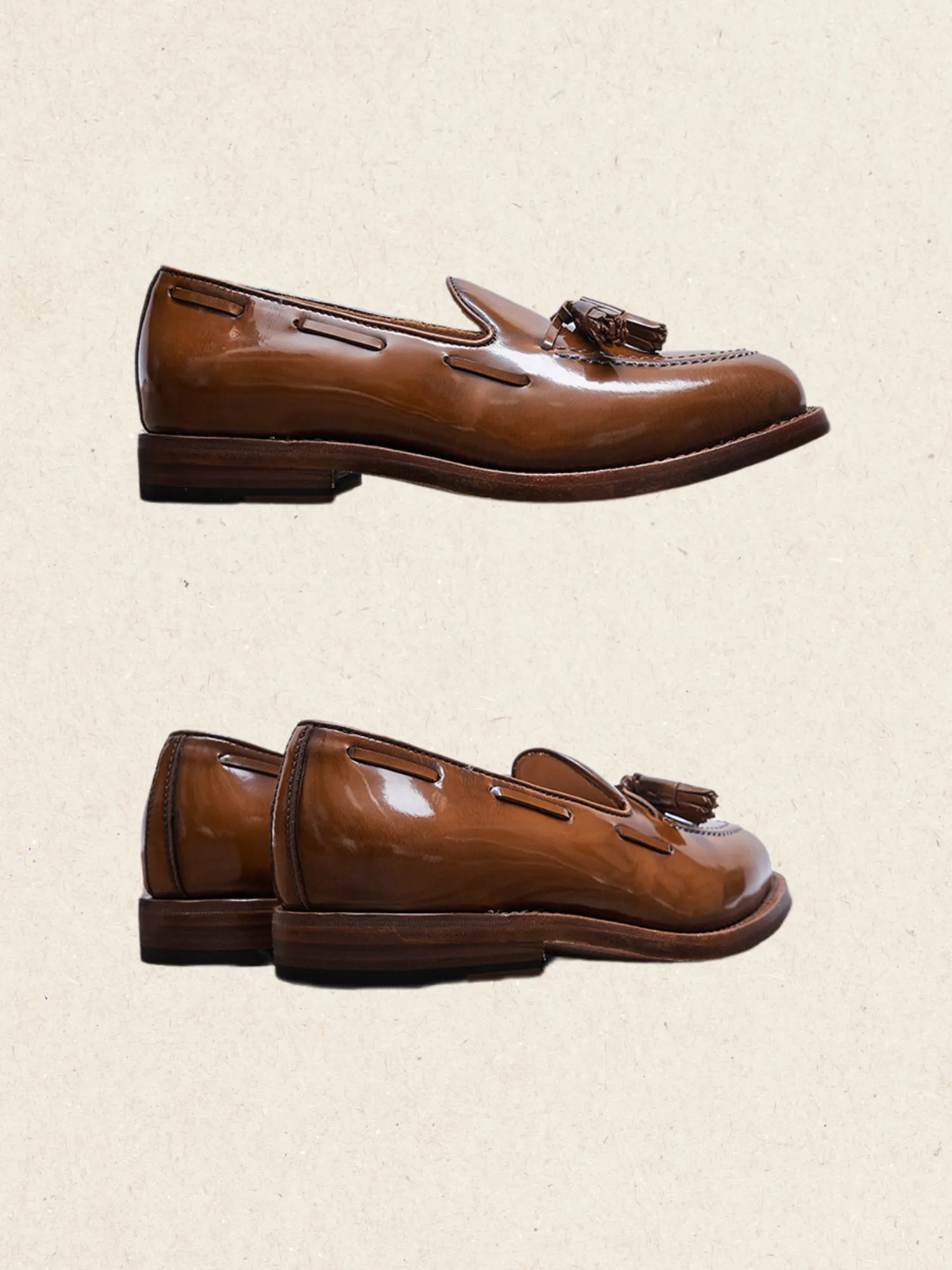 Tassel Loafers | Premium Full-Grain Leather, Goodyear Welt, Elegant Men's Dress Loafers