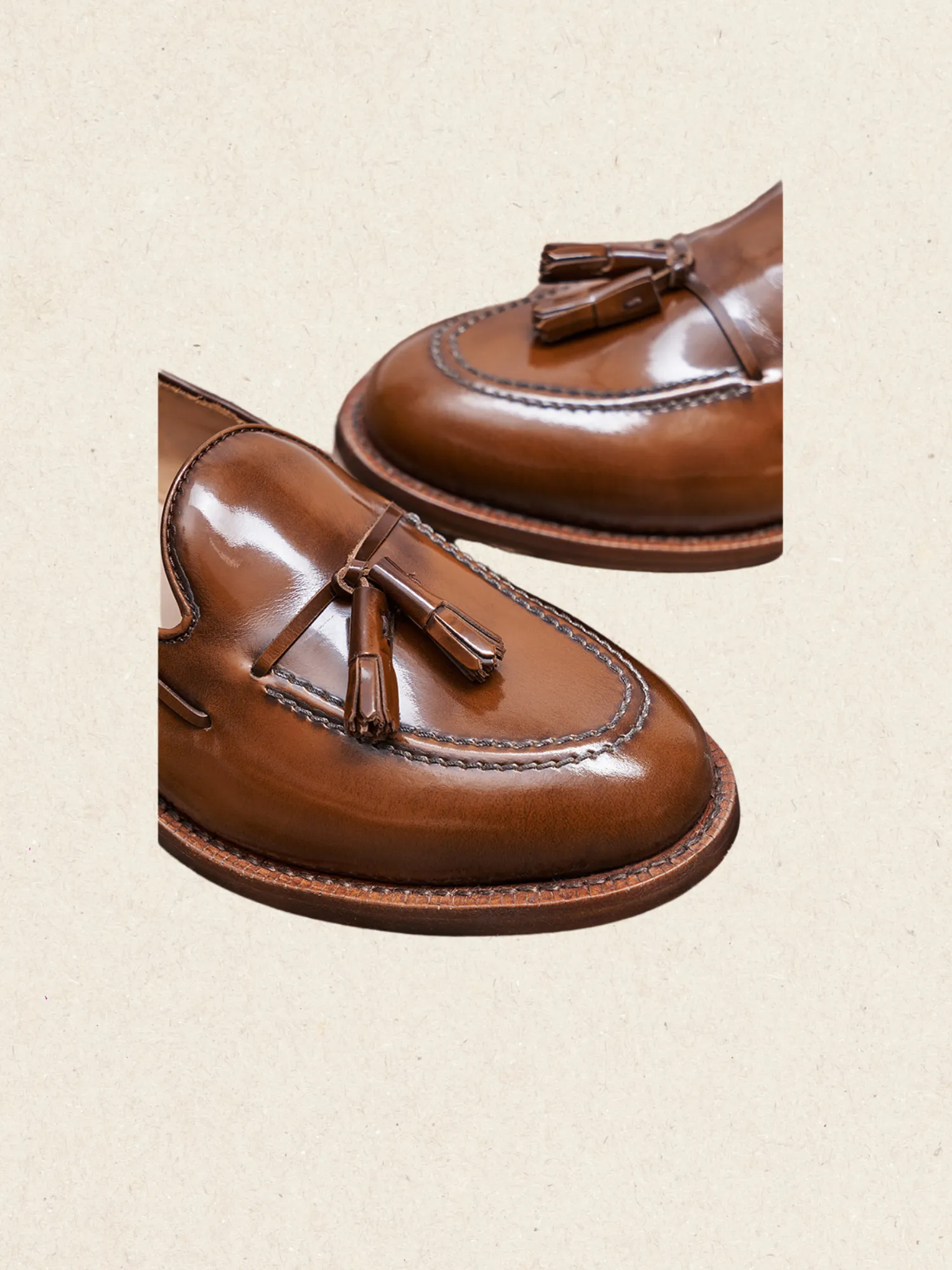 Tassel Loafers | Premium Full-Grain Leather, Goodyear Welt, Elegant Men's Dress Loafers