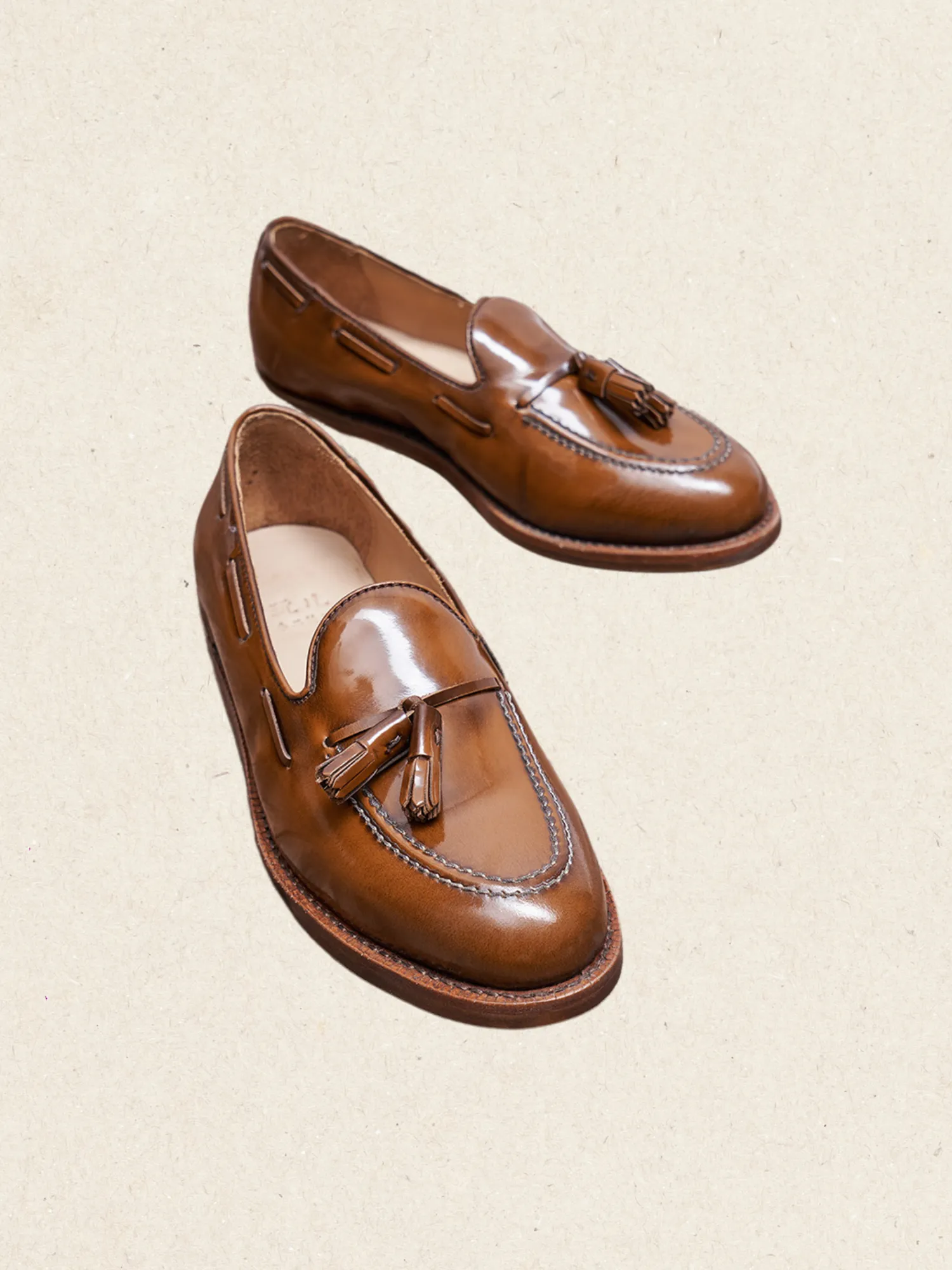 Tassel Loafers | Premium Full-Grain Leather, Goodyear Welt, Elegant Men's Dress Loafers