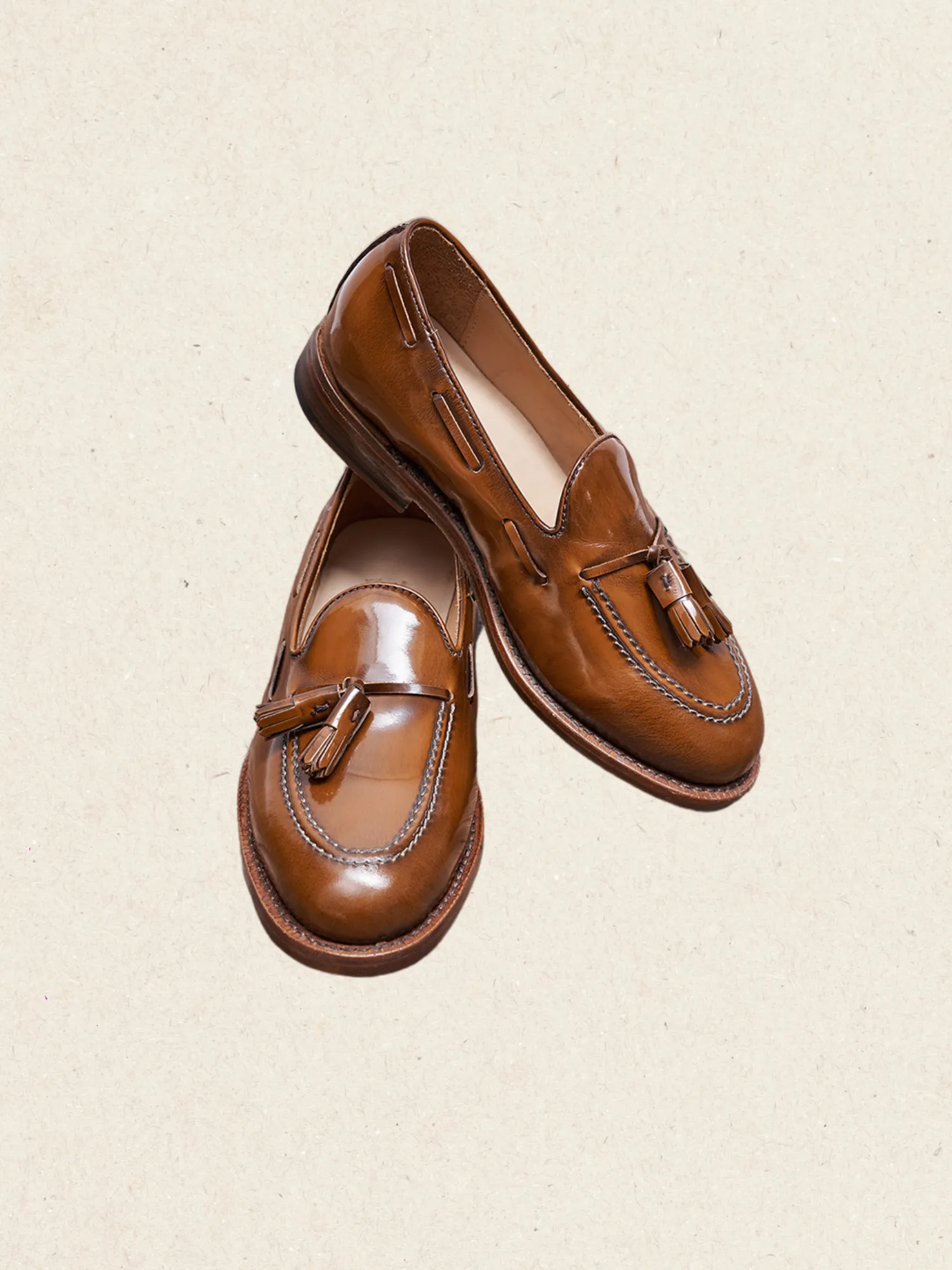 Tassel Loafers | Premium Full-Grain Leather, Goodyear Welt, Elegant Men's Dress Loafers