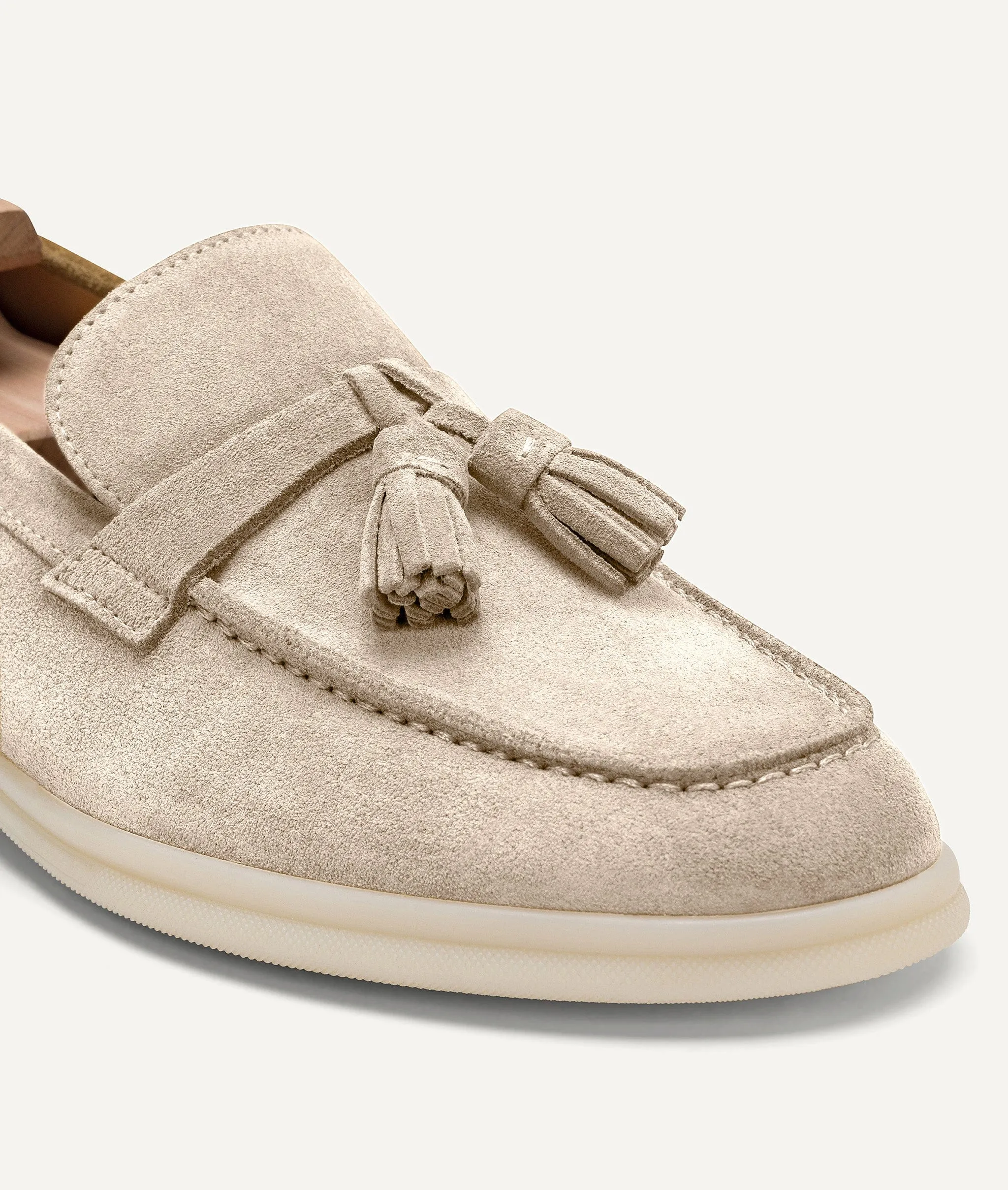 Tassel Slipper in Suede