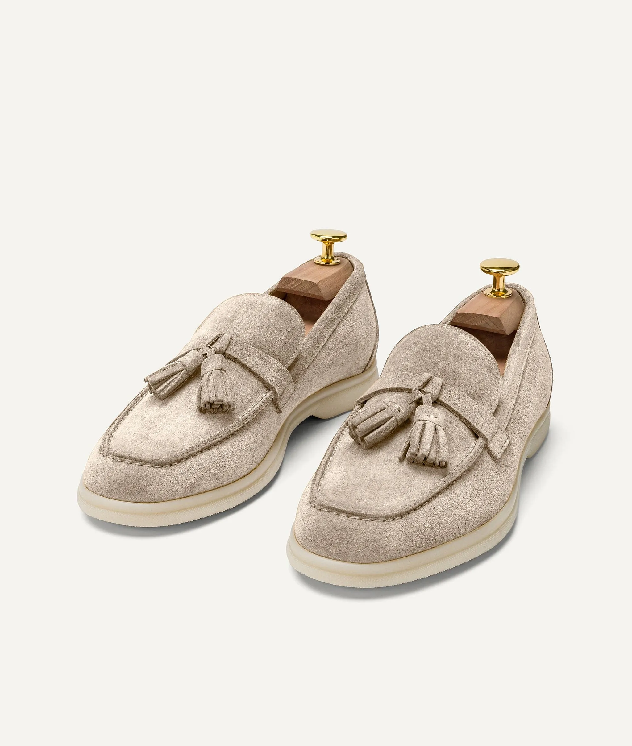 Tassel Slipper in Suede
