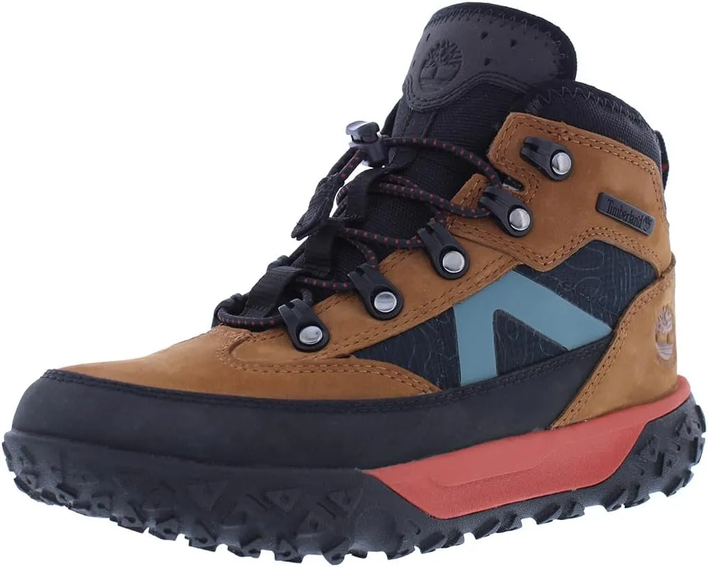 Timberland Kids' GreenStride Motion 6" Mid Fabric/Leather Waterproof Hiking Boot