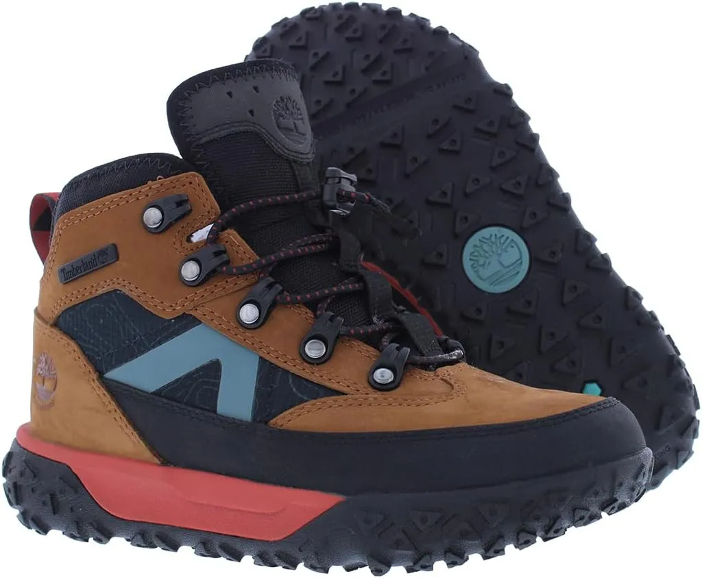 Timberland Kids' GreenStride Motion 6" Mid Fabric/Leather Waterproof Hiking Boot
