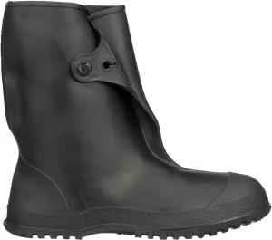 TINGLEY unisex adult 10" Overshoe Rain Boot, Black, 8.5-10 Women 6.5-8 Men US
