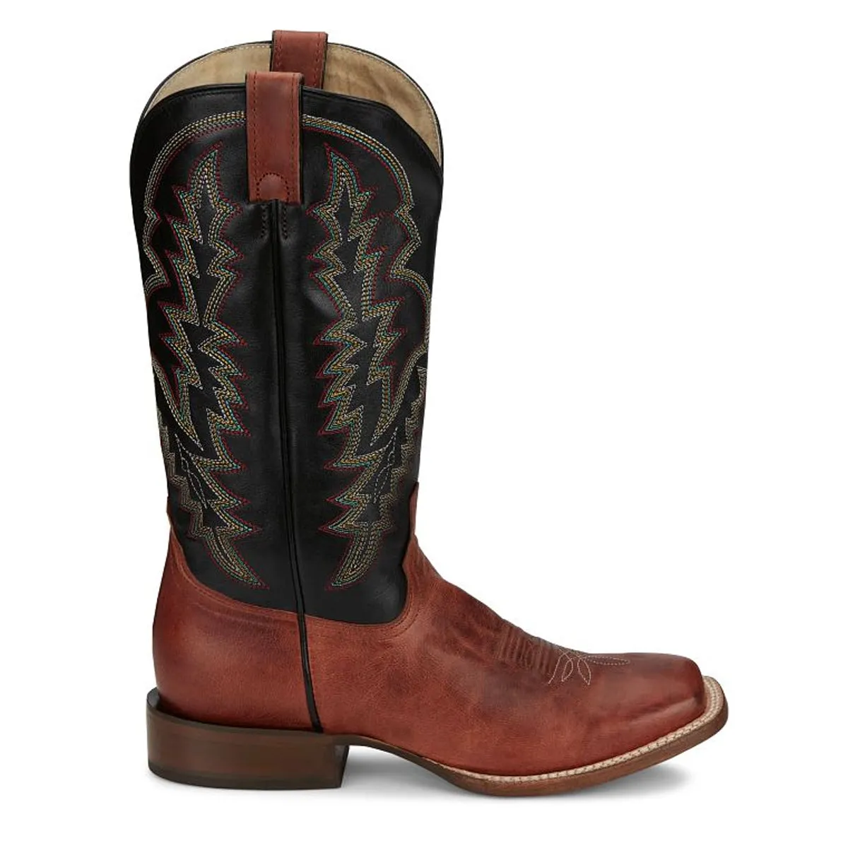 Tony Lama Black Men's Footwear Cowboy/Western Caramarillo 13" Western Color Bright Mahogany (#TL3034)