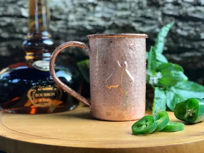 Two Original Moscow Mule Mugs with Collector's Box