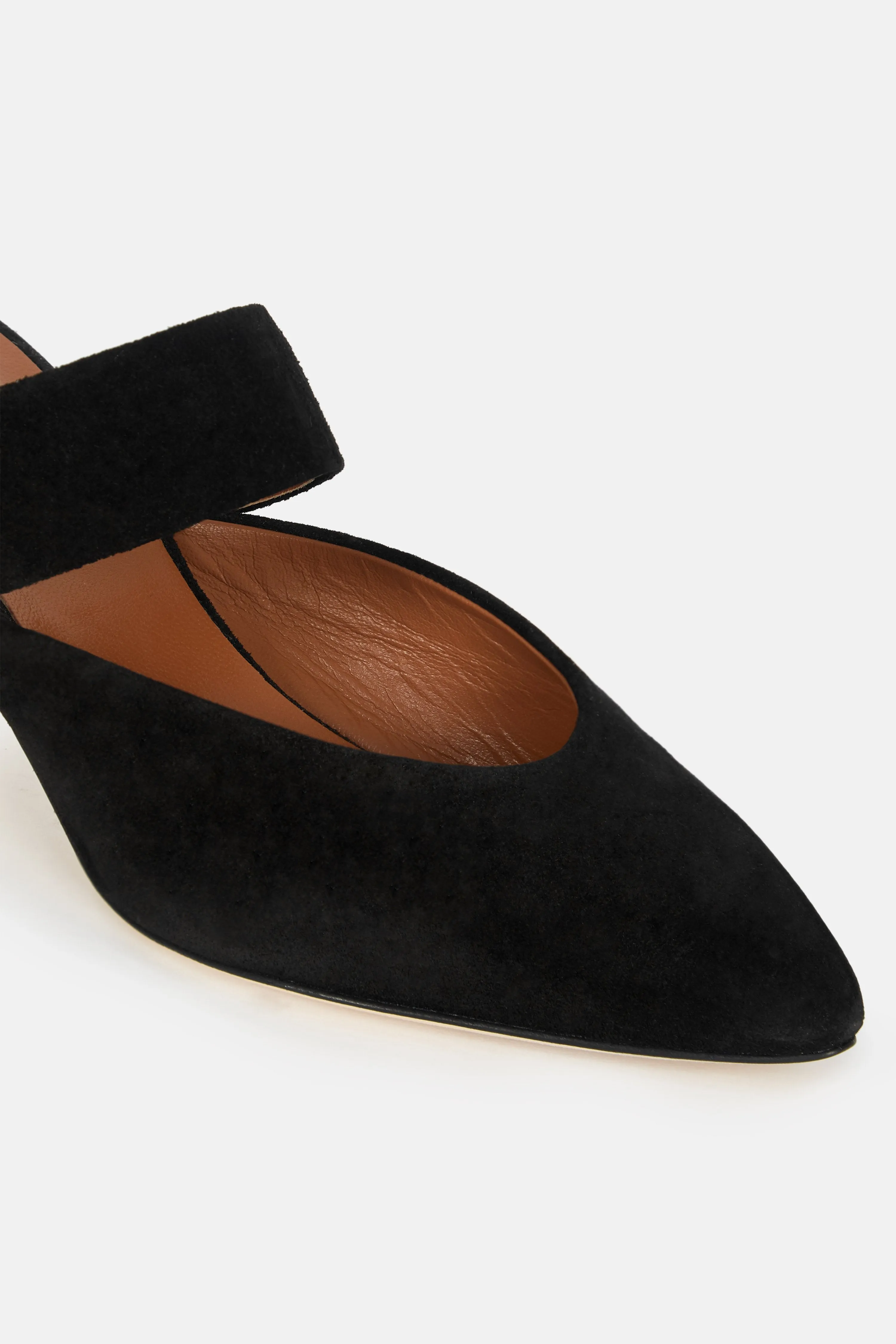 Vaie Heeled Mule - Black
