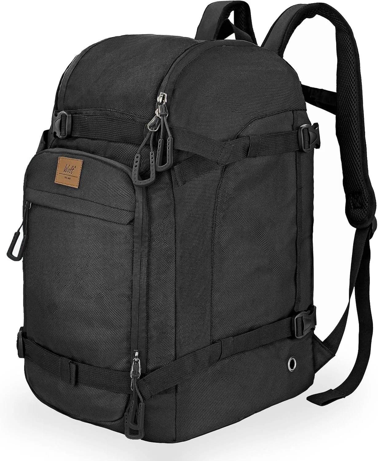 WOLT Ski Boot Bag Backpack 50L Snowboard Boot Bag for Travel for Snow Boots, Ski Helmet, Gloves, Goggles, Skiing Gear