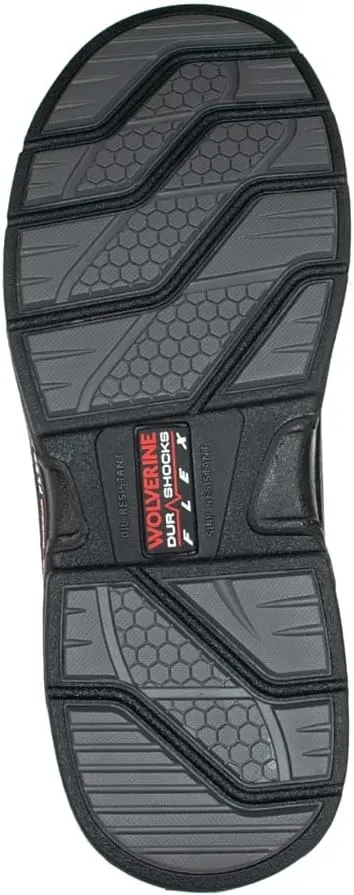 Wolverine Men's Raider DuraShocks Wellington Waterproof Composite Toe Construction Boot