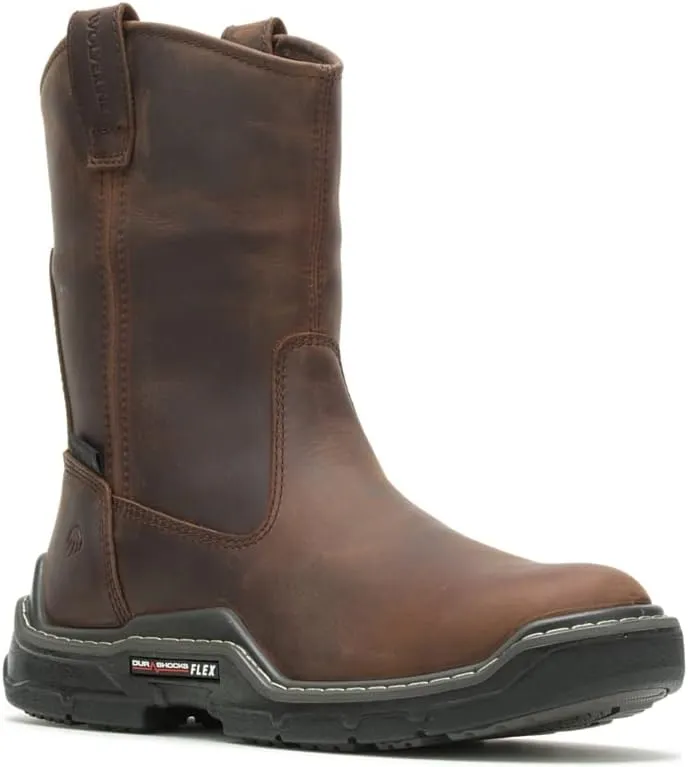 Wolverine Men's Raider DuraShocks Wellington Waterproof Composite Toe Construction Boot