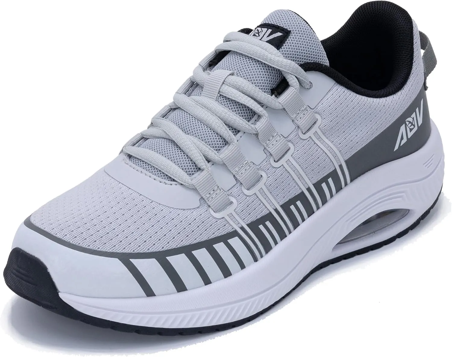 Womens Walking Shoes with Arch Support Air Running Shoes Non Slip Tennis Orthotic Sneakers for Plantar Fasciitis Grey